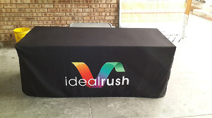 Printed Full Fitted Box Trestle Tablecloth