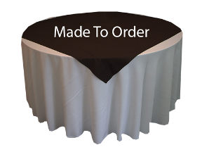 Printed Tablecloth Runners and Overlays